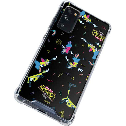 Disney Goofy Movie Pattern Galaxy S20 FE Clear Case